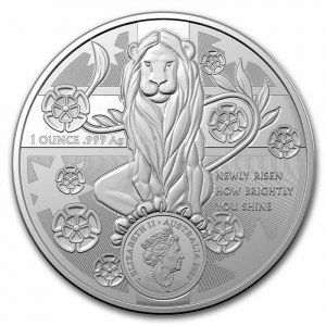 Moneda Escudo de armas: Nueva Gales del Sur de Plata 1 oz 2022 BU reverso
