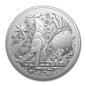 Moneda Escudo de armas de Australia de Plata 1 oz 2021