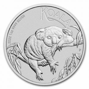 Moneda Koala de Plata 1 oz 2022 BU