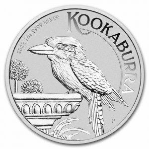 Moneda Kookaburra de Plata 1 oz 2022