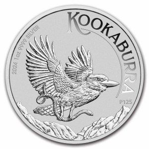 Moneda de Plata Kookaburra 1 oz 2024 BU