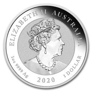 Moneda Quokka de Plata 1 oz 2020 reverso