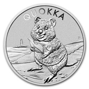 Moneda Quokka de Plata 1 oz 2020