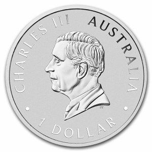 Moneda de Plata Wedge Tailed Eagle 1 oz 2024 BU anverso