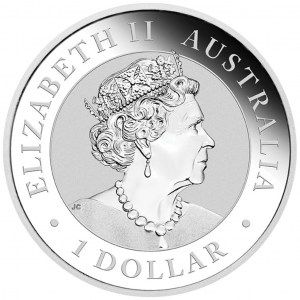 Moneda Wombat de Plata 1 oz 2021 reverso