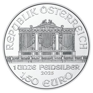 Moneda de Plata Filarmónica 1 oz 2025 BU