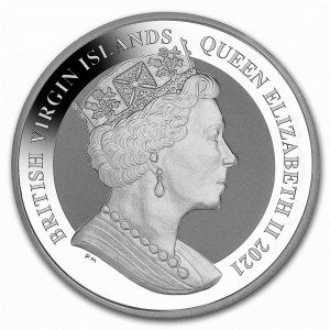 Moneda Flamenco Americano de Plata 1 oz 2021 reverso