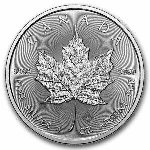 Moneda de Plata Maple Leaf 1 oz 2026 BU