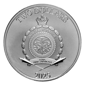 Moneda de Plata Disney Mickey y sus amigos 1 oz 2025 BU reverso