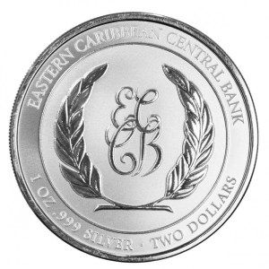 Moneda de Plata EC8 2023 Proof-Like Reverso
