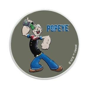 Moneda de Plata Popeye 1 oz 2024 Color-Proof-Like