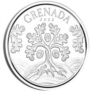 Moneda 7 / EC8 Nogal de Plata 1 oz 2022 BU