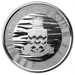 Moneda de Plata Tortuga Boba 1 oz 2023 Proof Like reverso