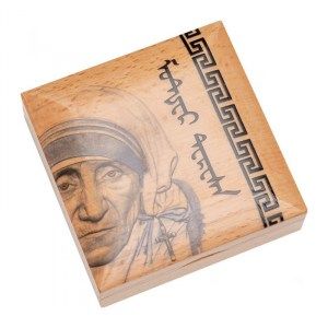 Moneda Madre Teresa de Plata 1 oz 2022 Color-Proof estuche