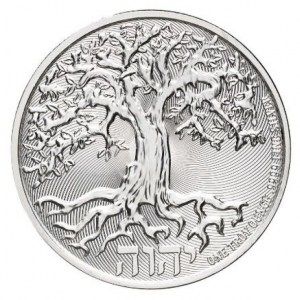 Moneda Árbol de la Vida de Plata 1 oz 2022 BU