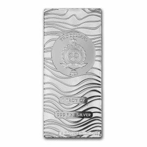 Moneda de Plata Beskar Mandalorian de Star Wars 1 oz 2024 BU reverso