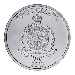 Moneda de Plata Espada de la Verdad 1 oz 2023 BU reverso