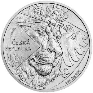 Moneda de Plata León Checo 1 oz 2024 BU
