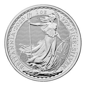 Moneda de Plata Britannia 1 oz 2025 BU
