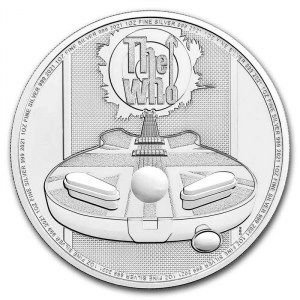 Moneda Leyendas de la música -The Who- de Plata 1 oz 2021