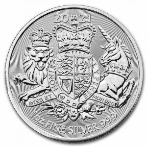 Moneda The Royal Arms  de Plata 1 oz 2021