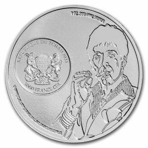 Moneda de Plata El Precio del Poder - 40 Aniversario 1 oz 2023 BU reverso