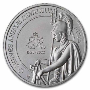 Moneda de Plata Memorial Isabel II de Santa Helena 1 oz 2023 BU