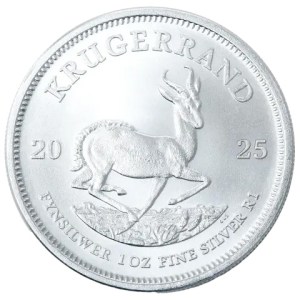 Moneda de Plata Krugerrand 1 oz 2025 BU