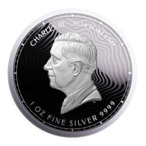 Moneda de Plata Cronos 1 oz 2024 BU anverso