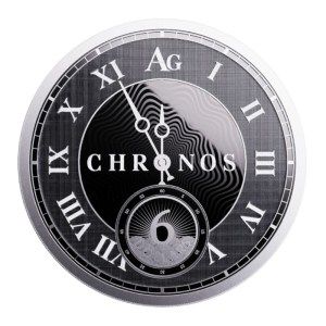 Moneda de Plata Cronos 1 oz 2024 BU