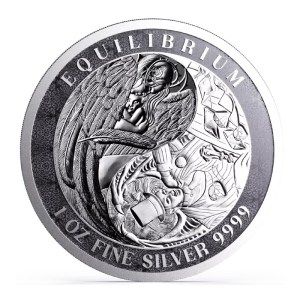 Moneda de Plata Equilibrio 1 oz 2024 BU