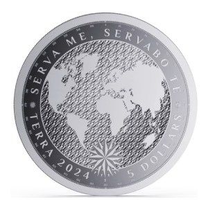 Moneda de Plata Terra 1 oz 2024 BU