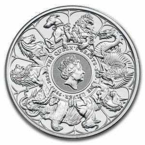 Moneda Queen's Beasts Collector de Plata 2 oz 2021