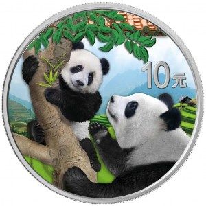 Moneda Panda Colored de Plata 30 g 2021