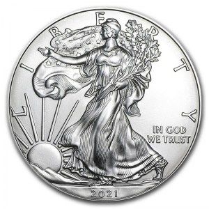 Moneda American Eagle de Plata 1 oz 2021