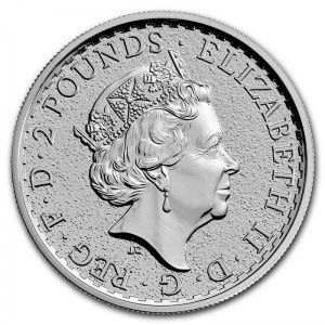 Moneda Año del Gallo UK de Plata 1 oz 2017 reverso