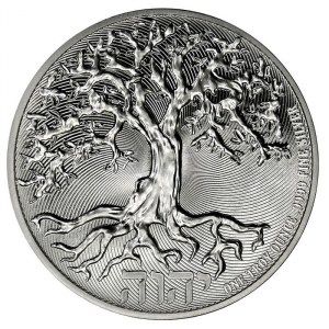 Moneda Árbol de la Vida de Plata 1 oz 2021