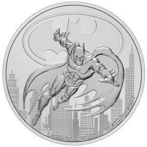 Moneda Batman de Niue de Plata 1 oz 2021