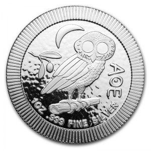 Moneda Búho ateniense de Niue de Plata 1 oz 2021