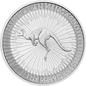 Moneda Canguro de Plata 1 oz Circulada