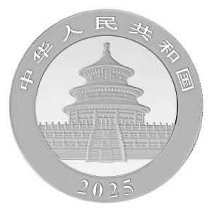 Moneda de Plata Panda 2025 BU