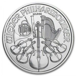 Moneda Filarmónica de Plata 1 oz 2017