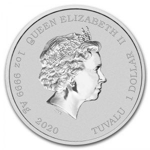 Moneda James Bond 007 de Plata 1 oz 2020 reverso