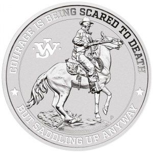 Moneda John Wayne de Plata 1 oz 2021