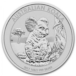 Moneda Koala de Plata 1 kg 2017