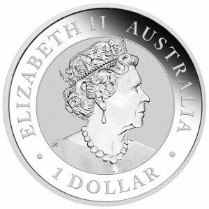 Moneda Koala de Plata 1 oz 2020 reverso