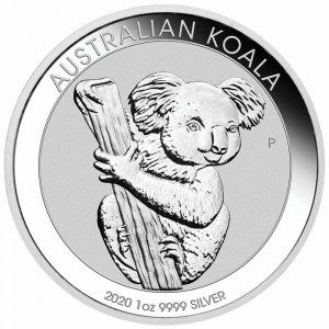 Moneda Koala de Plata 1 oz 2020