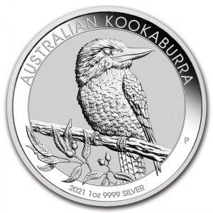 Moneda Kookaburra de Plata 1 oz 2021
