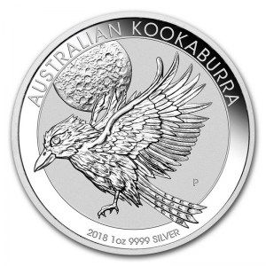 Moneda Kookaburra de Plata 1 oz 2018