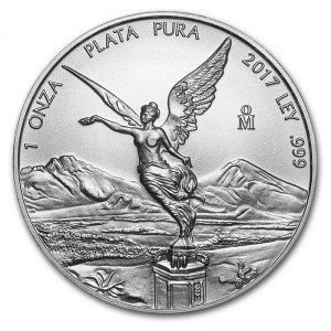 Moneda Libertad de Plata 1 oz 2017